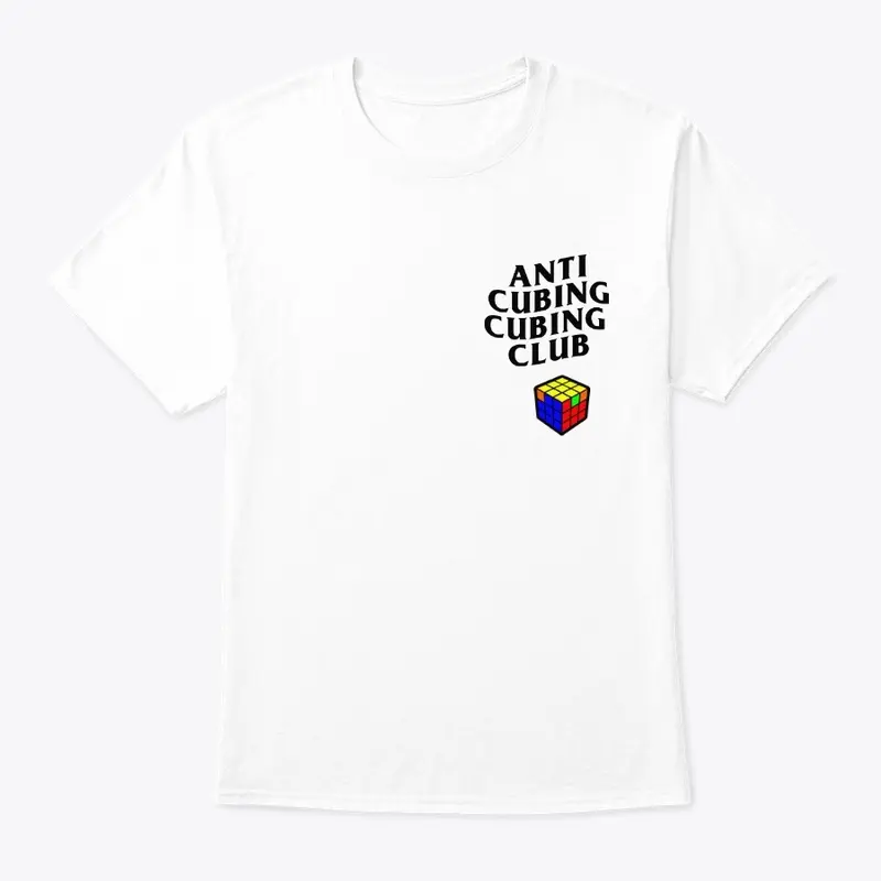 ANTI CUBING CUBING CLUB - White